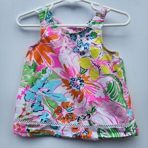 Lilly Pulitzer Girls Floral Dress